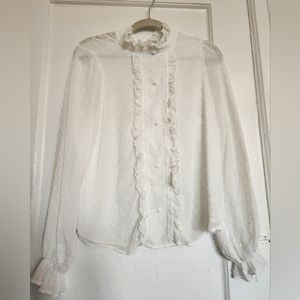 White Blouse With Sleeves